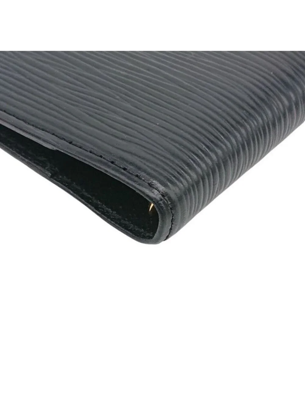 Louis Vuitton Agenda PM Epi Black Notebook Cover 6 Hole Type